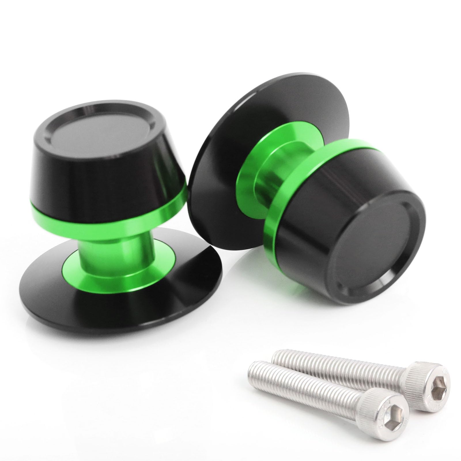 Amazon.com: MC MOTOPARTS S-FIGHT Green 8MM Swingarm Spools